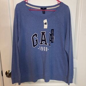 GAP Women's Blue Sweatershirt
